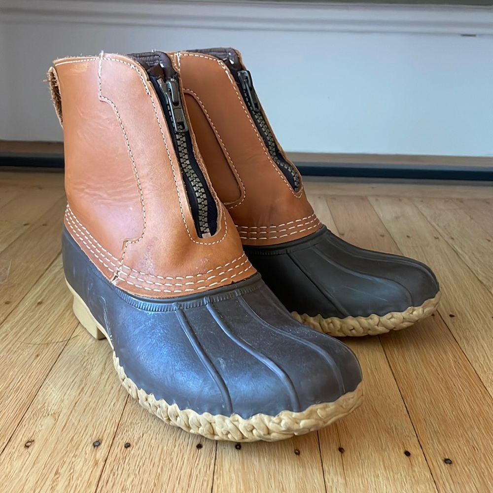 LL Bean Bean Boots, fleece-lined